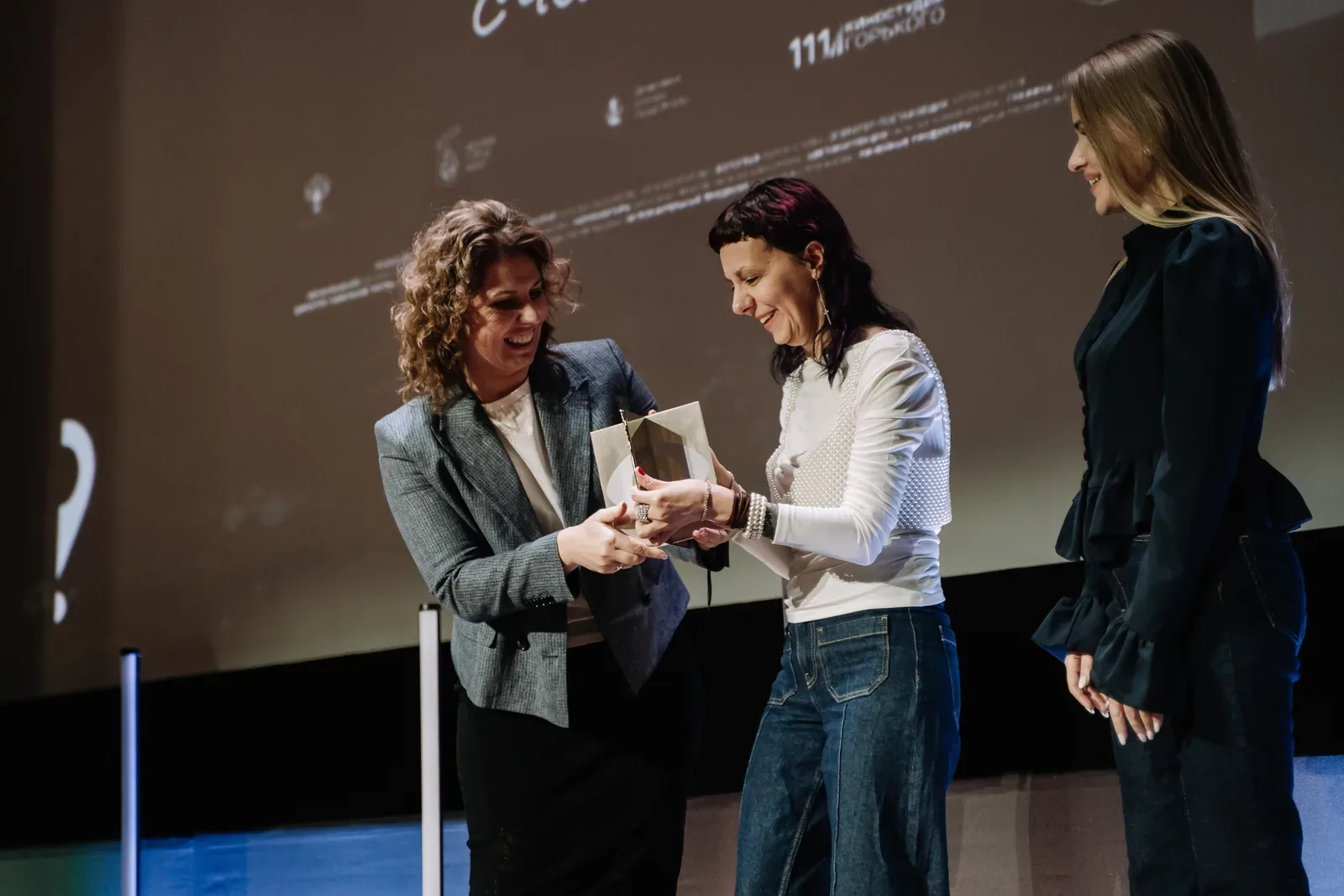 Екатерина Крыжановская на церемонии фестиваля